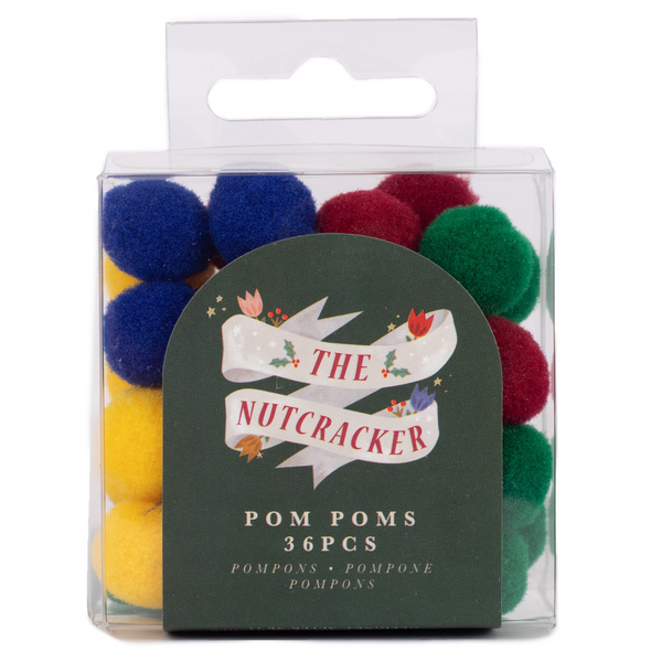 The Nutcraker Christmas Pom Poms - Violet Studio