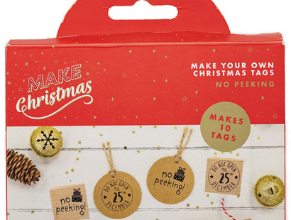 Violet Studios Make Christmas Kit - Tag Making Kit - No Peeking