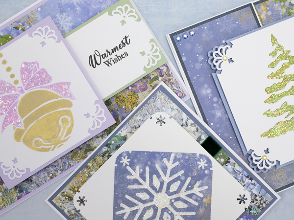 Crafter's Companion 12x12 Paper Pad Winter Frost & Winter Berries Collection