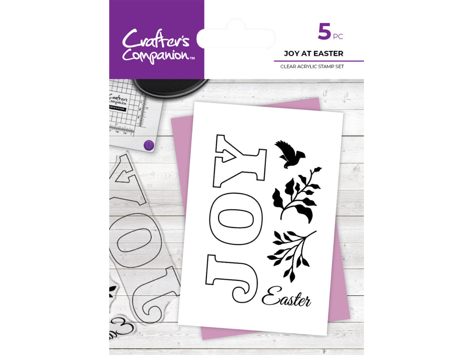 Crafter's Companion Easter Collection Stamps - Joy At Easter