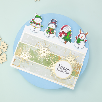 Crafter's Companion Festive Edge Stamp & Die Collection