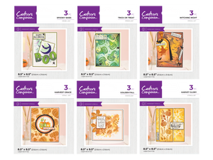 Crafter's Companion Fall Stencils Collection