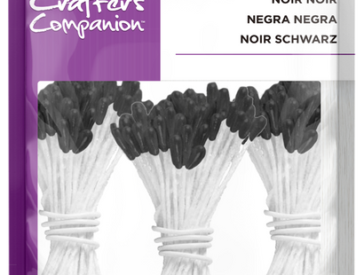 Crafter's Companion - Flower Stamens - Noir Black (400PC)