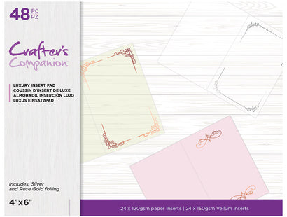 Crafter's Companion Card Insert Pad 4"x6"