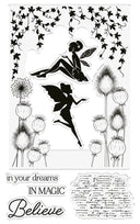 Crafter's Companion Clear Acrylic Stamp - Fairy Glade
