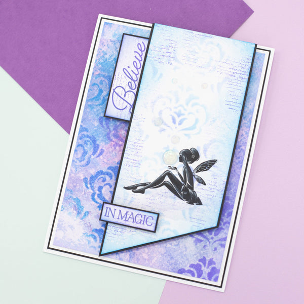 Crafter's Companion Clear Acrylic Stamp - Fairy Glade