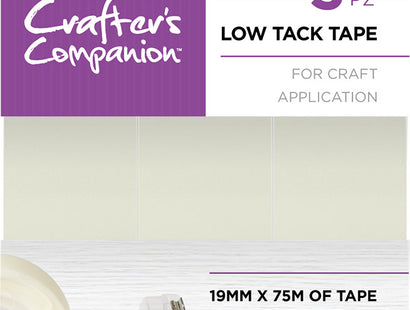 Crafter's Companion Low Tack Tape 2pk