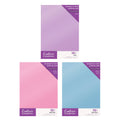 Crafter's Companion Pastel Glitter Card 30 Sheet Collection