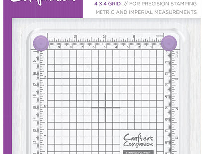 Crafter's Companion Stamping Platform 4"x4"