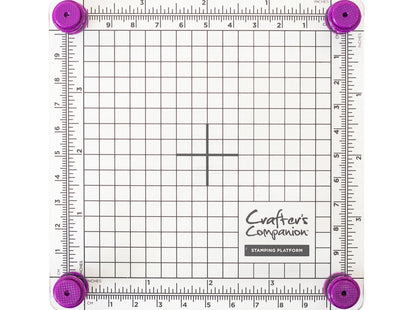 Crafter's Companion Stamping Platform 4"x4"