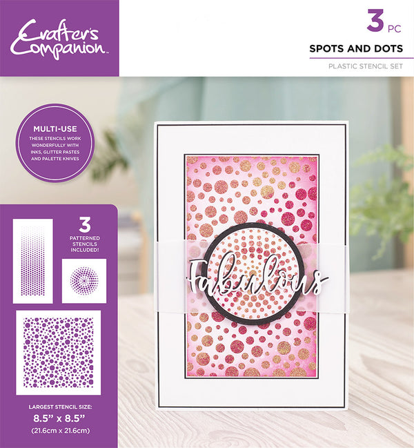 Crafter's Companion Stenciling Starter Kit