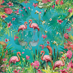 Flamazing Flamingos Paper Pad 12" x 12"