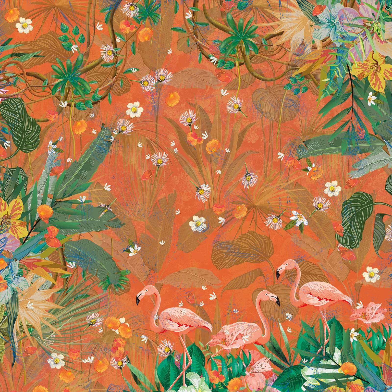 Flamazing Flamingos Paper Pad 12" x 12"