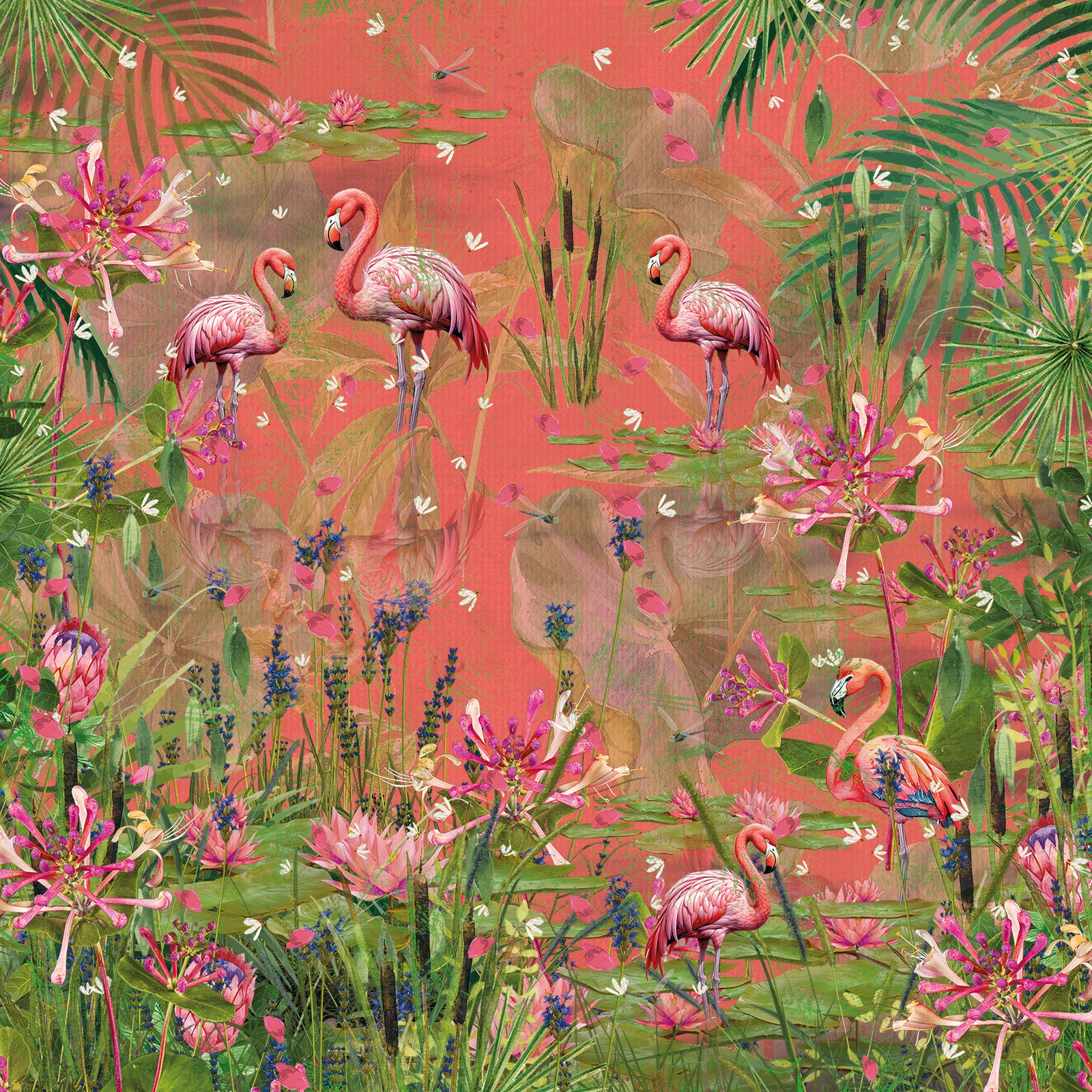 Flamazing Flamingos Paper Pad 12" x 12"