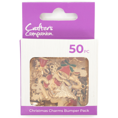 Crafter's Companion - Christmas Charms Bumper Pack - 50pc