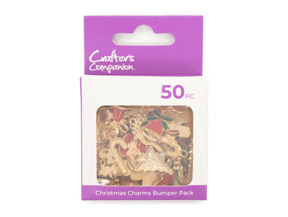 Crafter's Companion - Christmas Charms Bumper Pack - 50pc