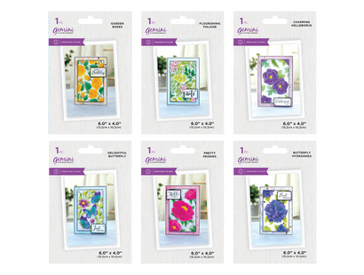 Gemini Illustrated Embossing Folder Collection