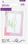 Gemini Confetti Border Elements Die - Laurel Leaves