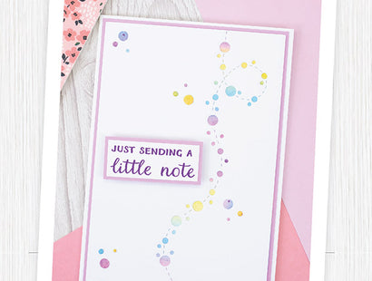 Gemini Confetti Border Elements Die - Spots and Dots