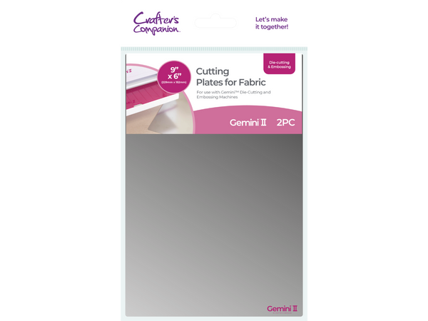 Gemini II Accessories - 9x6 Cutting Plates for Fabric