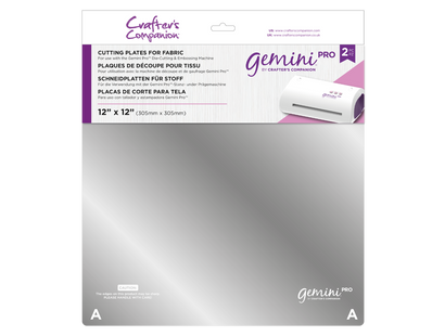 Gemini Pro Accessories - 12" x 12" Cutting Plates for Fabric