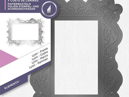 Gemini FOILPRESS Lyon Frame Foil Stamp 'N' Cut Die Elements