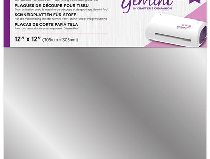 Gemini Pro Accessories - 12" x 12" Cutting Plates for Fabric