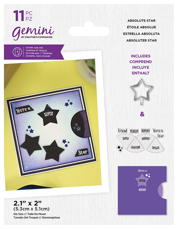 Gemini Reveal Wheel Stamp and Die Collection