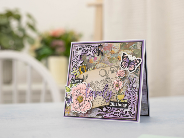 Crafter's Companion Butterflies & Blooms Craft Box