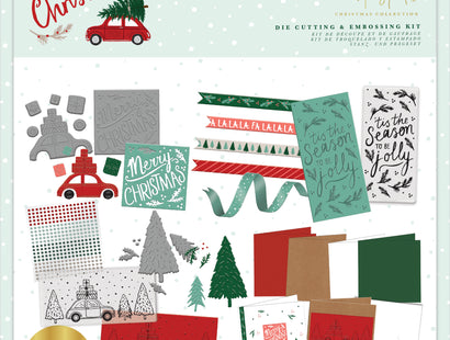 Violet Studios Die Cutting & Embossing Bundle - Home for Christmas