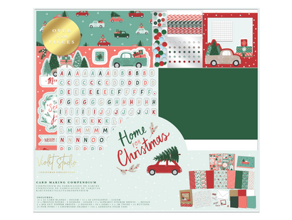 Christmas Card Making Kit - Violet Studio