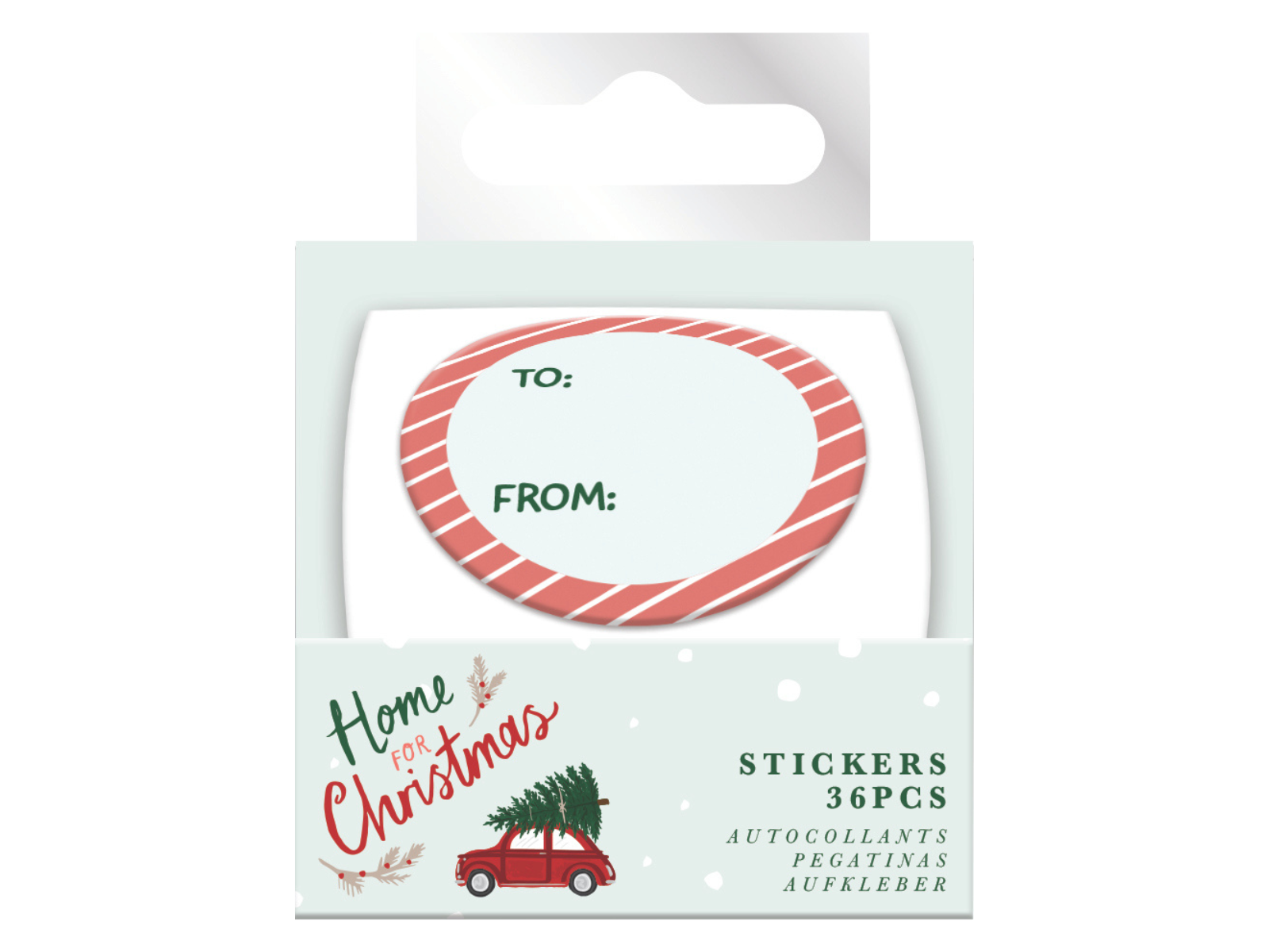 Christmas Gift Sticker Roll - Violet Studio