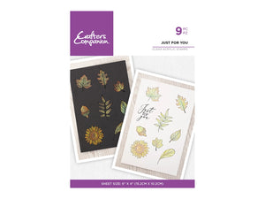 Crafter's Companion Watercolour Clear Acrylic Stamp - Just For You