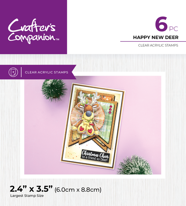 Crafter's Companion Christmas Cute Character Stamps Collection