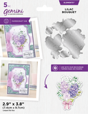 Gemini Elements Floral Decoupage Die - Lilac Bouquet