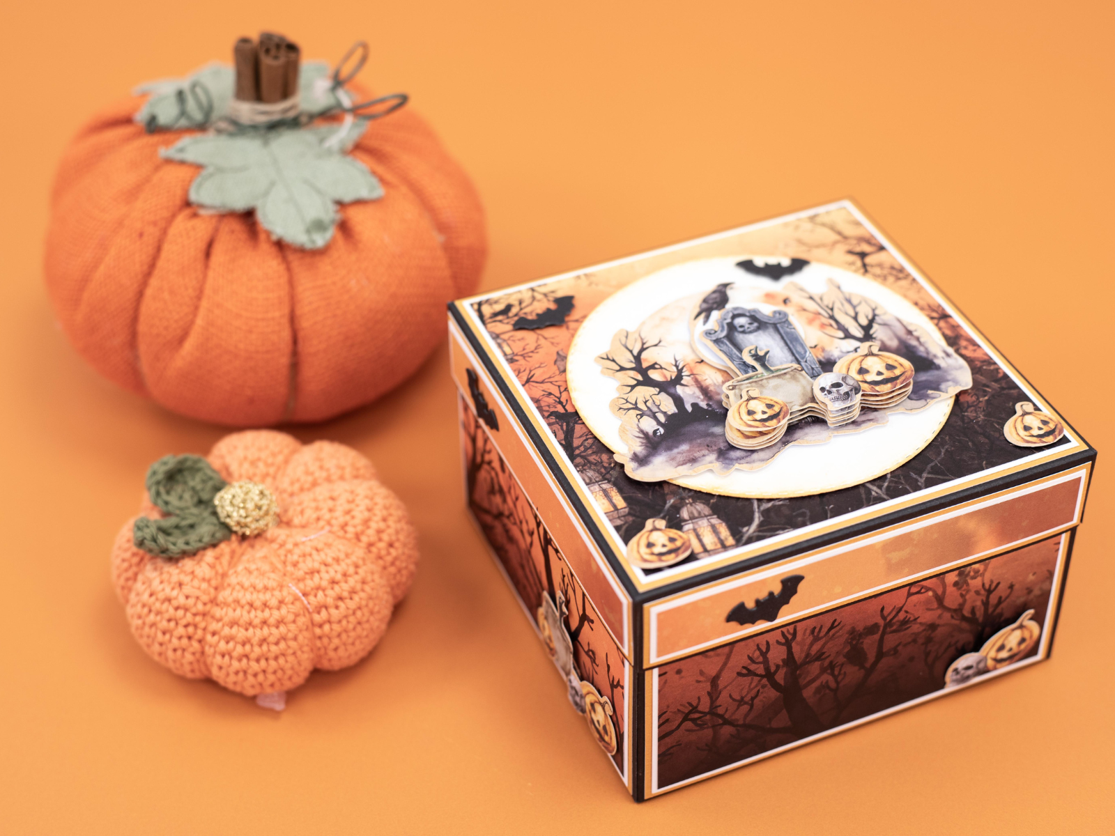 Crafters Companion - 9” x 12” 3D Topper Pad - Spooky Season