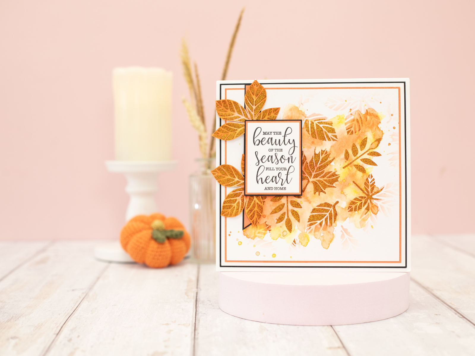 Crafter's Companion Stencil - Golden Fall