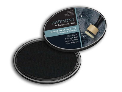 Harmony by Spectrum Noir Water Reactive Dye Inkpad - Noir Black