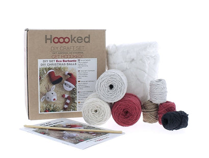 Hoooked Crochet Kit - Christmas Ornaments