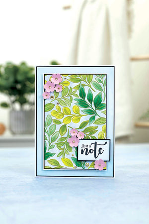 Gemini Illustrated Embossing Folder - Flourishing Foliage