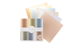 6" x 6" Metallics Paper Pad - 18 Pack - Violet Studio