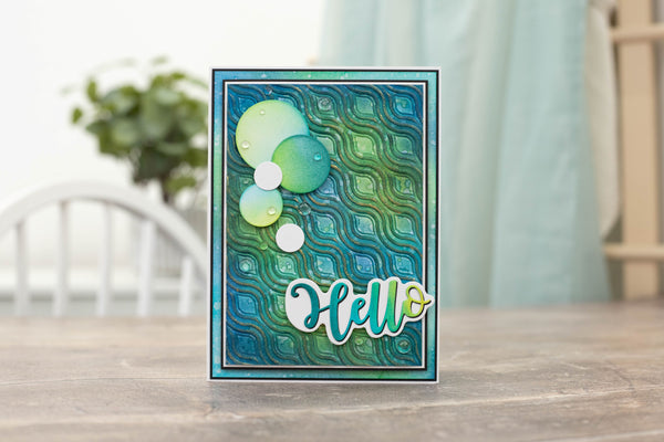 Crafter's Companion 3D Embossing Folder 5