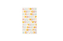 Alphabet Stickers Rainbow Blooms - Violet Studios