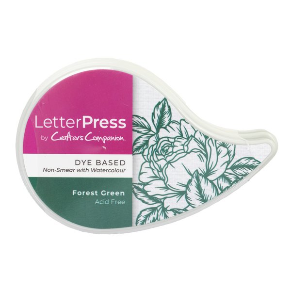 Crafter’s Companion - LetterPress Inkpad - Forest Green