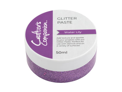 Crafter's Companion - Glitter Paste – Water Lily