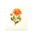 Sheena Douglass Watercolour Fusion Photopolymer Stamp - Classic Chrysanthemum