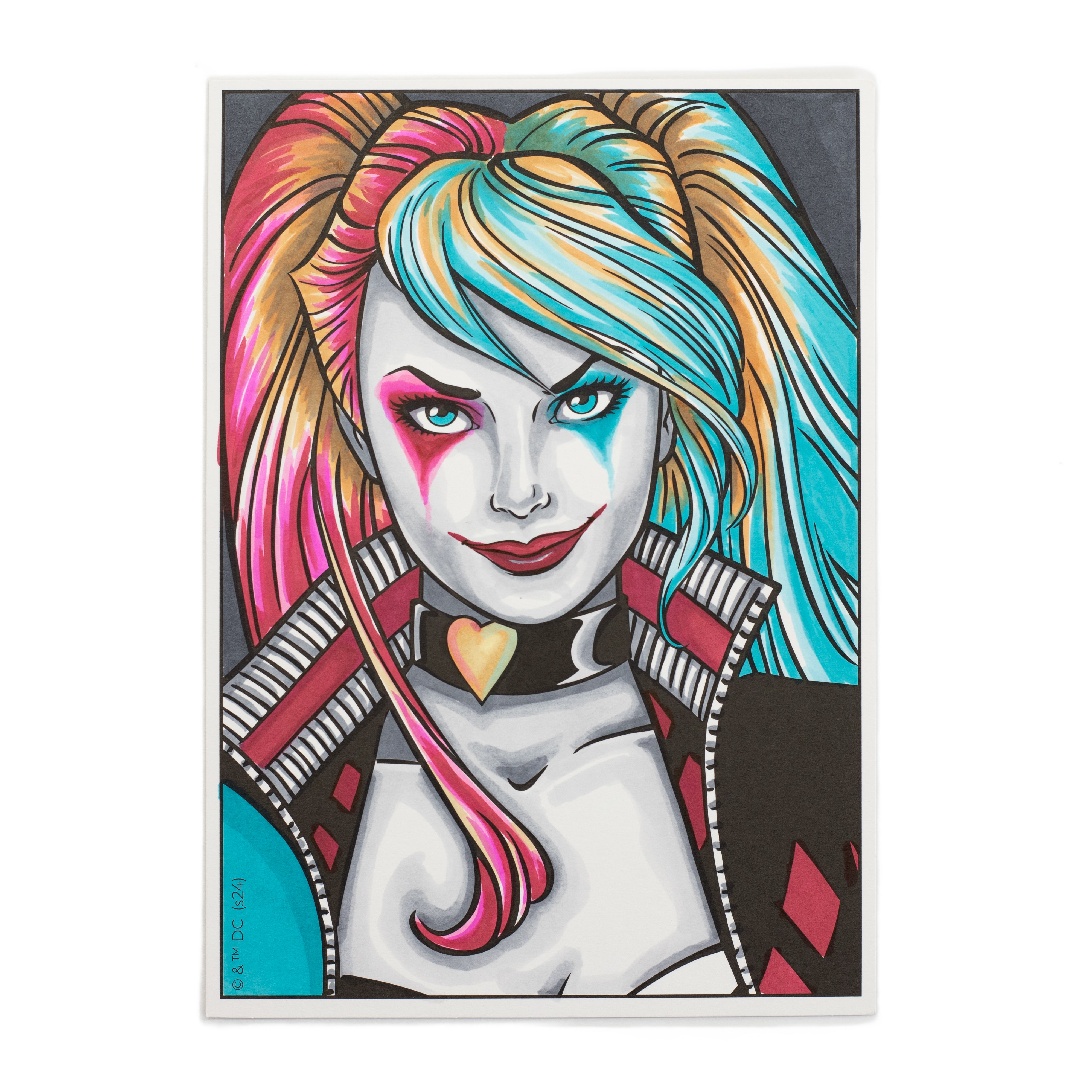 Harley store quinn painting.