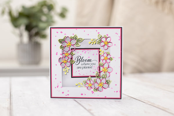 Crafter's Companion Stamp and Die Set - Bloom Where You Are Planted