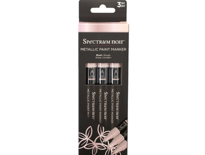 Spectum Noir-Metallic Paint Marker (3PC) - Blush