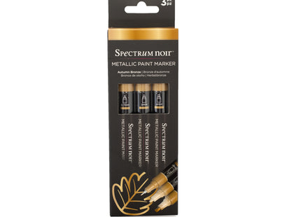 Spectum Noir-Metallic Paint Marker (3PC) - Autumn Bronze